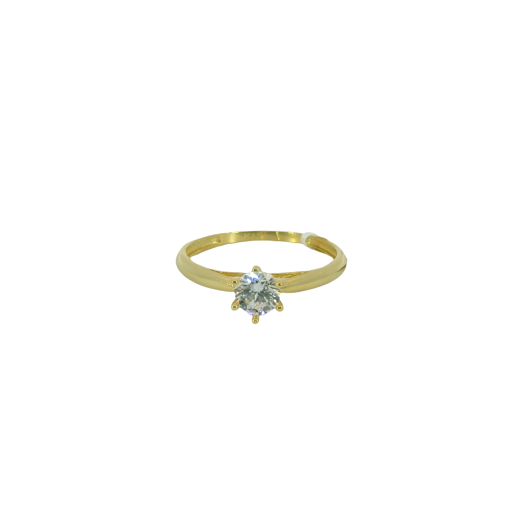 Top Quality 18K Engagement Solitaire Ring B