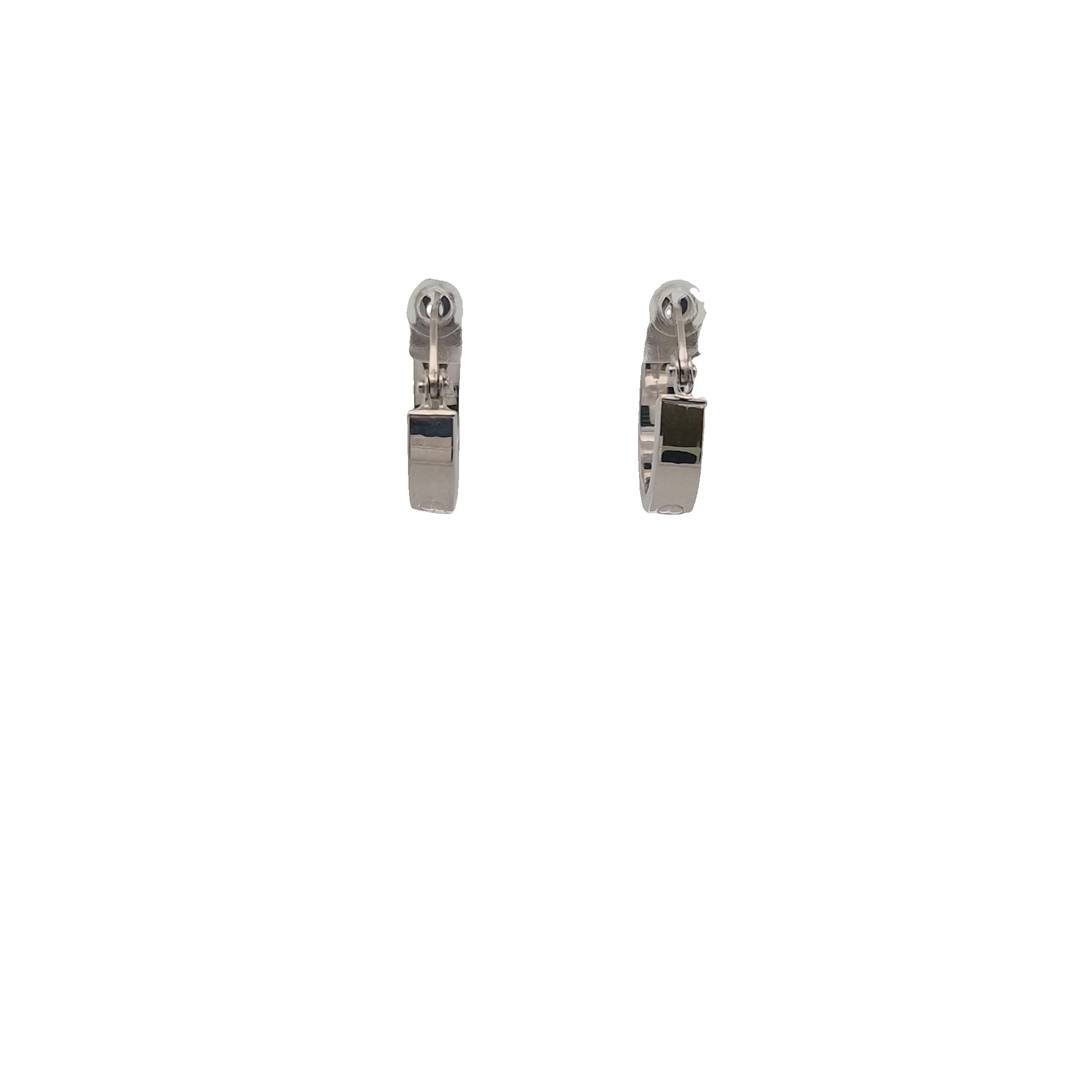 Top Quality Car Car Earrings, 18K White Gold, view 16